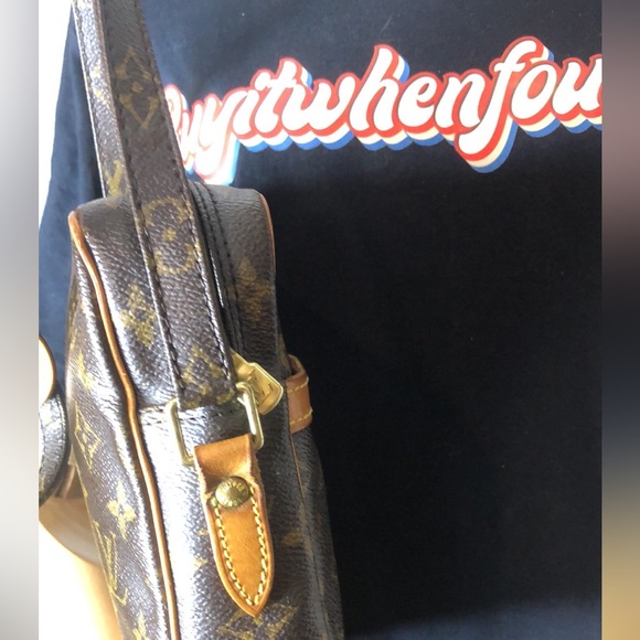 LOUIS VUITTON DANUBE PM Monogram Crossbody Shoulder Bag SL0977 W/ LV DUST BAG - Picture 7 of 17